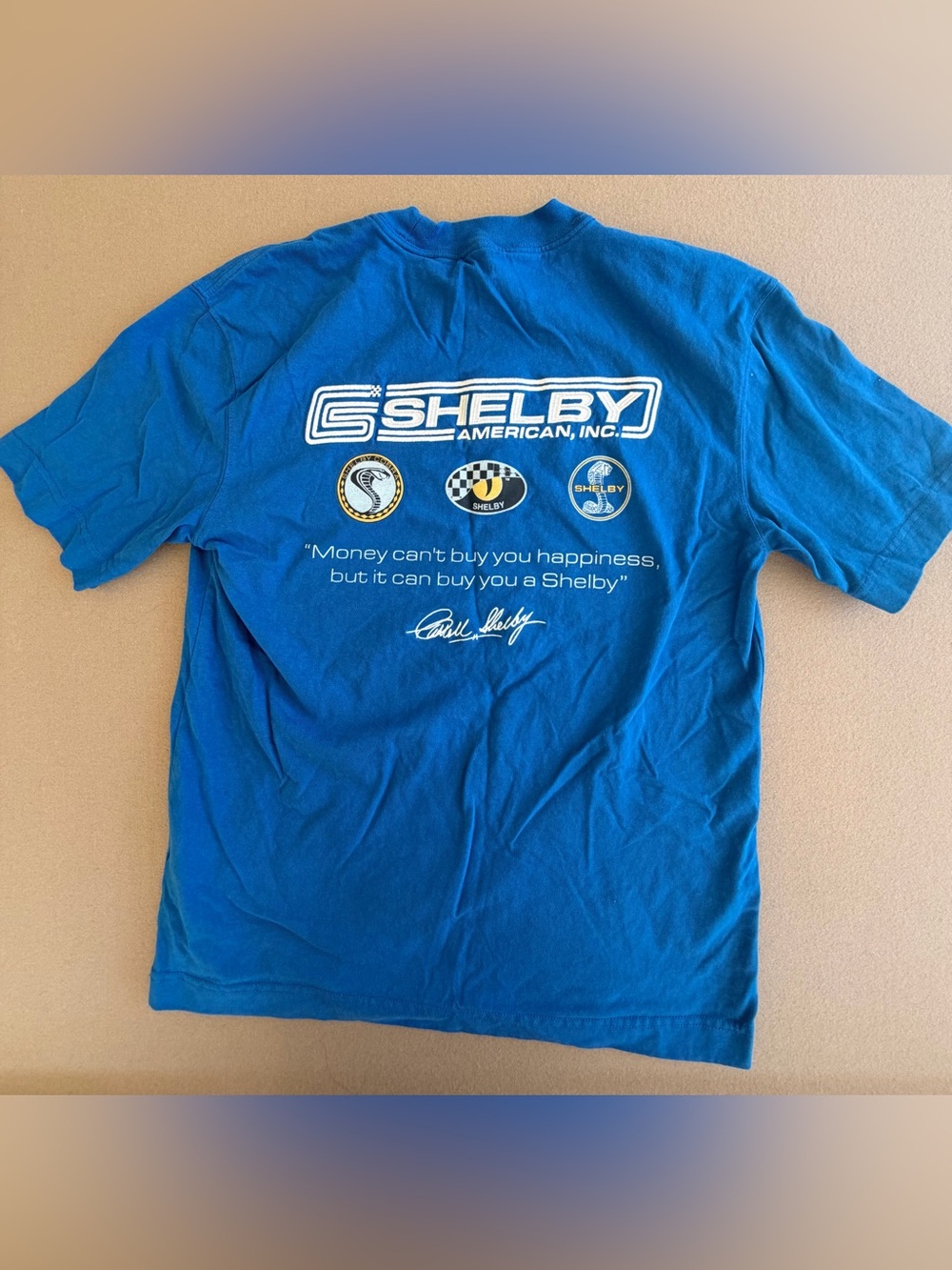 Hollister Blue Shelby Graphic Short Sleeve Tee, Boxy Fit Size XS